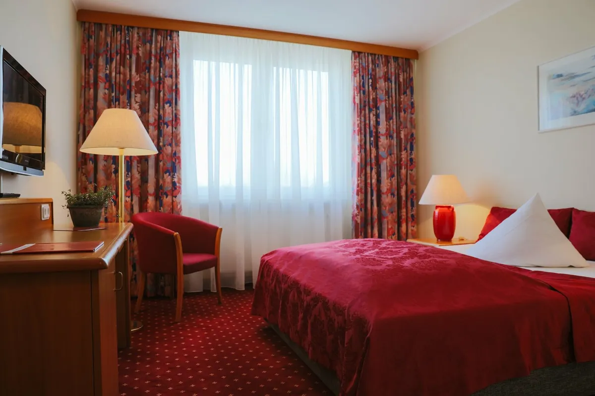 Gemütliches Doppelzimmer im Hotel Rosenstadt